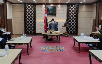 प्रधानमन्त्री देउवा र डा. केसीबीच बालुवाटारमा भेटवार्ता